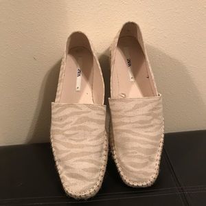 Zara canvas espadrilles